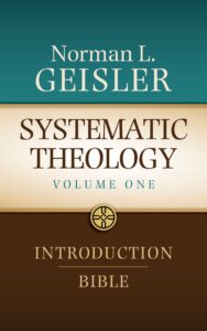 Systematic Theology Volume One Book